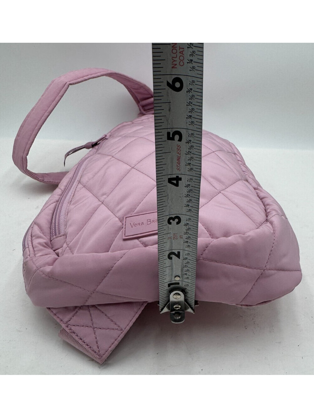 Vera Bradley Essential Women's Handbag Light Dusky Plum Ultralight Sling Bag - Picture 6 of 8